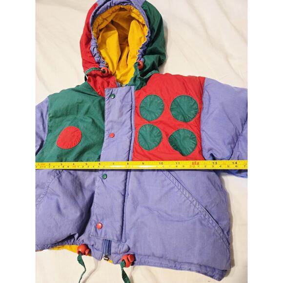 Vintage Brambilla Jacket 1980’s Toddler Unisex Sz 2 Retro 80% Down Puffer Rare - Picture 6 of 11